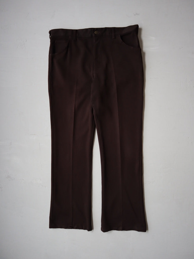 1970's Lee Riders Brown Flares - 36