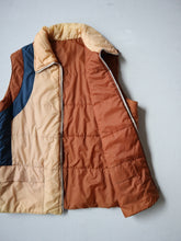 Load image into Gallery viewer, 1970&#39;s Reversible Puffer Vest - L
