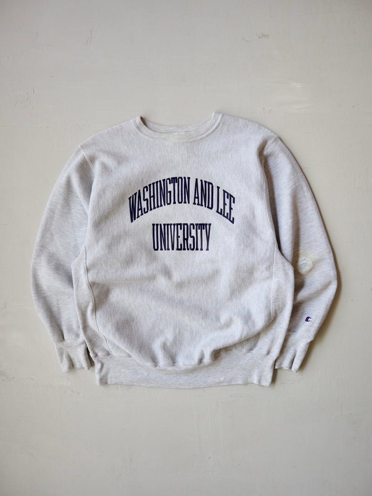 1990's Champion Reverse Weave Washington and Lee University Sweatshirt - L