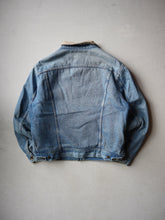 Load image into Gallery viewer, 1980&#39;s Lee Storm Rider Sherpa Lined Denim Jacket - L/XL
