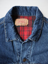 Load image into Gallery viewer, 1990&#39;s Levi&#39;s Made in USA Flannel Lined Denim Jacket - L
