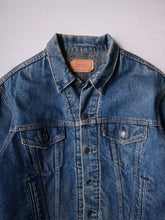 Load image into Gallery viewer, 1980&#39;s Levi&#39;s Made in USA Blanket Lined Denim Jacket - L
