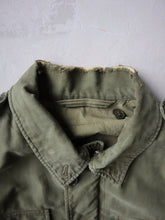 Load image into Gallery viewer, 1950&#39;s Thrashed OG-107 U.S Army M-43 Field Coat - M/L
