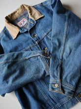 Load image into Gallery viewer, 1970&#39;s Lee Storm Rider Blanket Lined Denim Jacket - XXL
