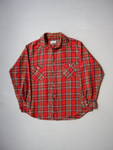 Load image into Gallery viewer, 1960&#39;s Cone Mills Plaid Flannel Shirt - L/XL
