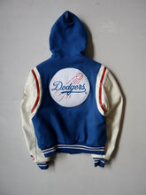 Load image into Gallery viewer, 1990&#39;s LA Dodgers Hooded Varisty Jacket - L
